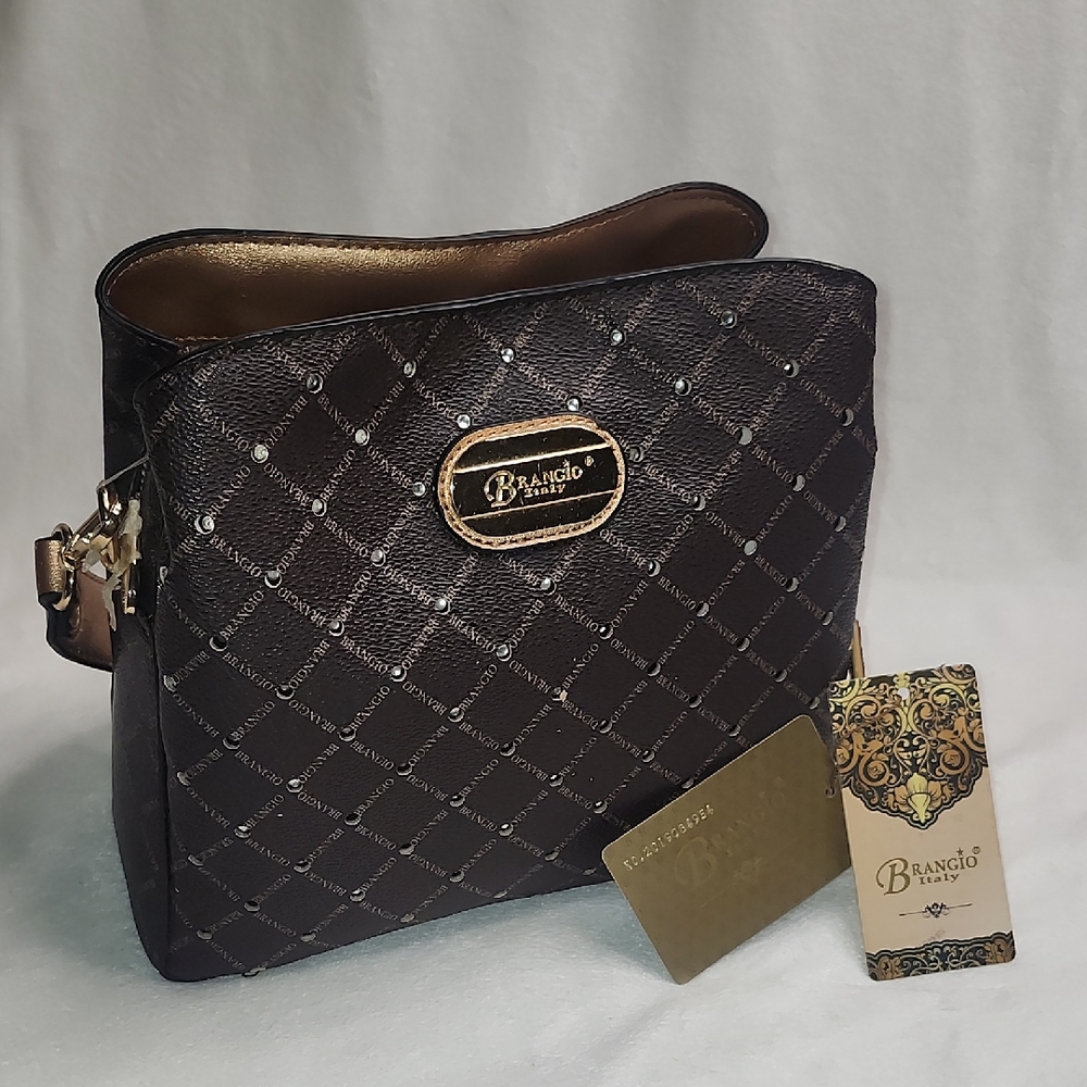 Brangio Italy Bag w/long strap - Picture 1 of 15